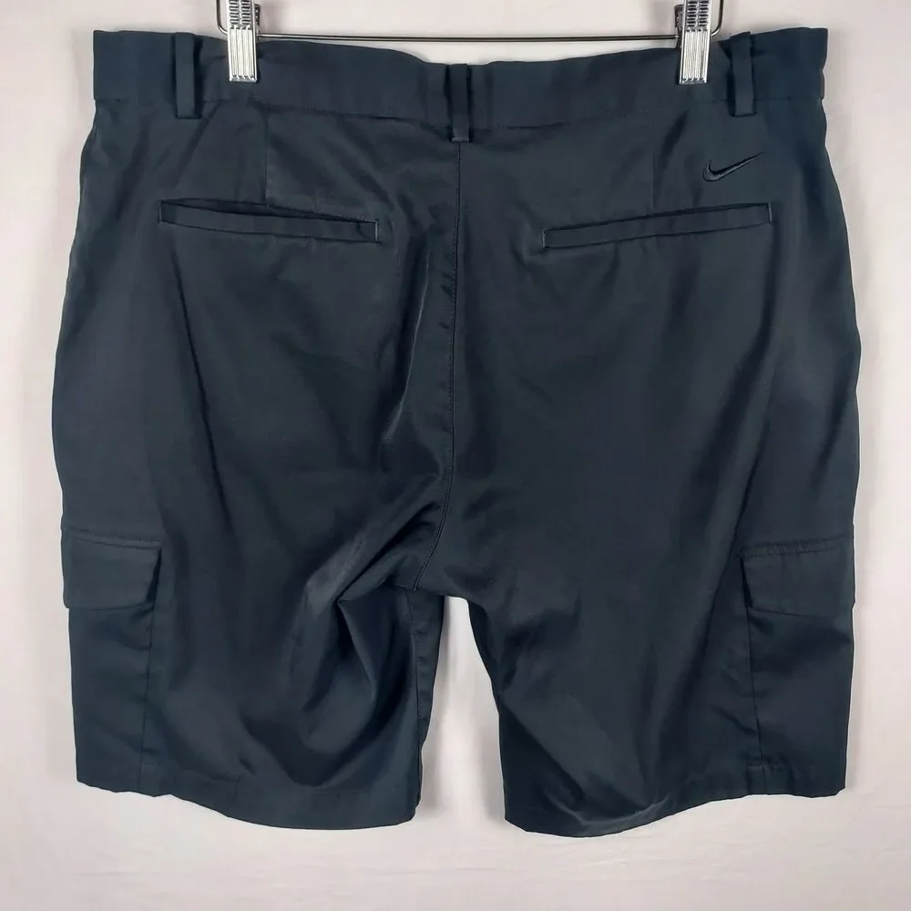Nike Dri‑FIT Men’s Black Cargo Golf Shorts Stretch Lightweight Performance
